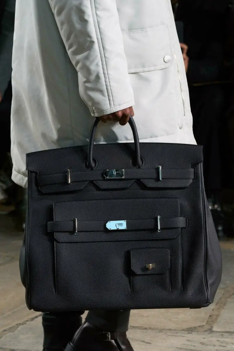 Sac Urban Executive Gris & Noir – Grand Format